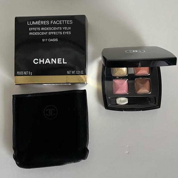 Chanel Lumiéres Facettes Iridescent Eye Shadows (517 Oasis) New Never Us… - Picture 2 of 3